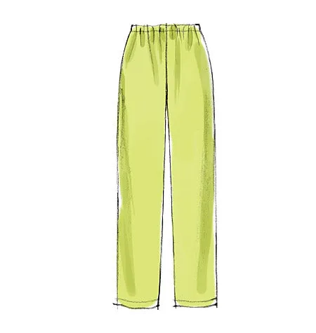 M6474 Misses'/Women's Top, Tunic, Gowns and Pants
