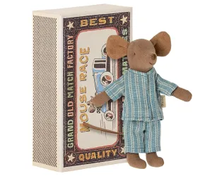 MAILEG - MOUSE: BIG BROTHER IN BOX BROWN
