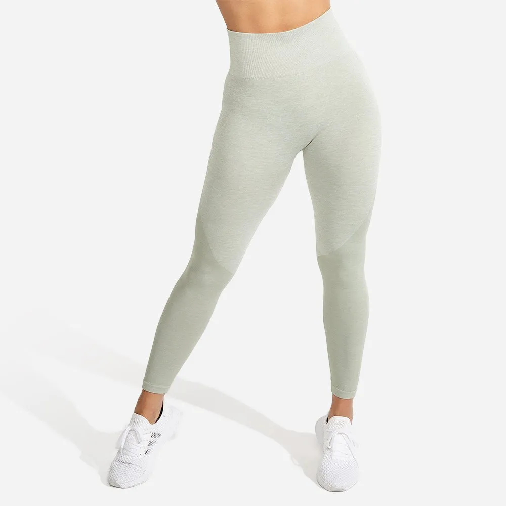 Marl Seamless Leggings - Ice