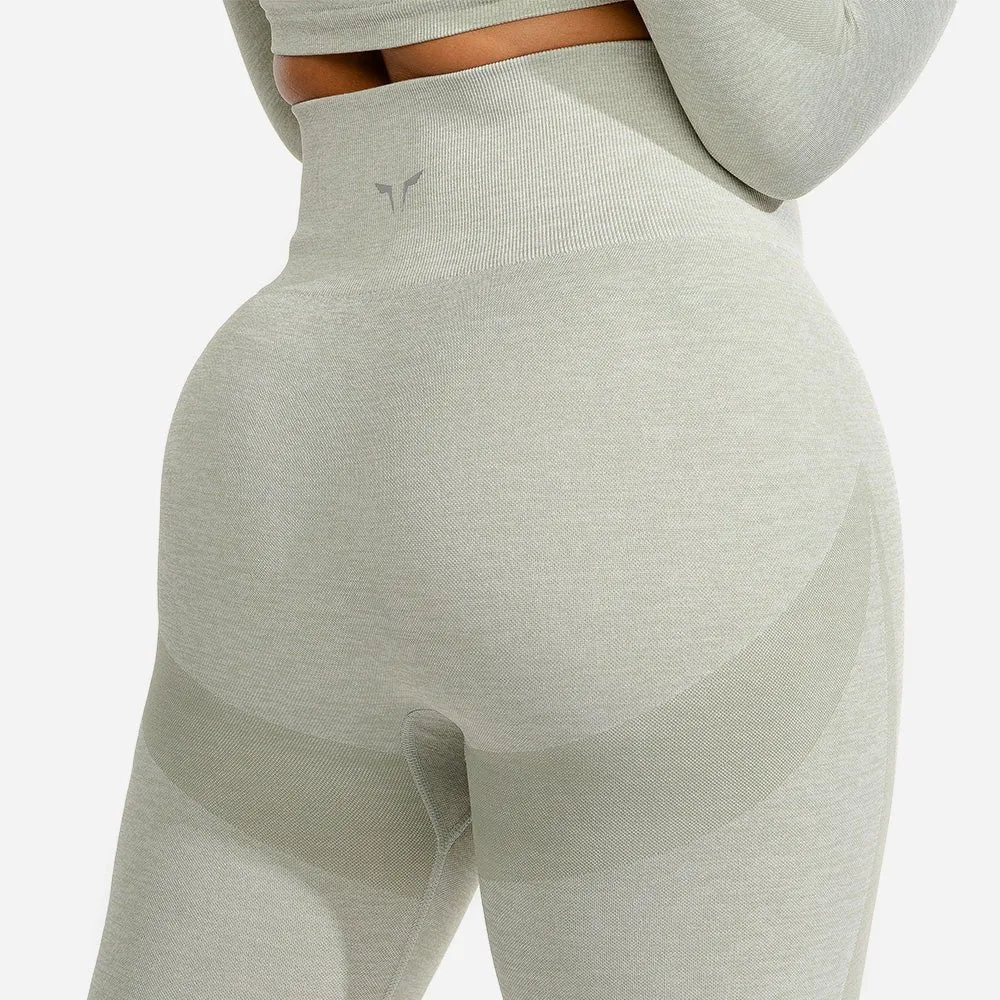 Marl Seamless Leggings - Ice