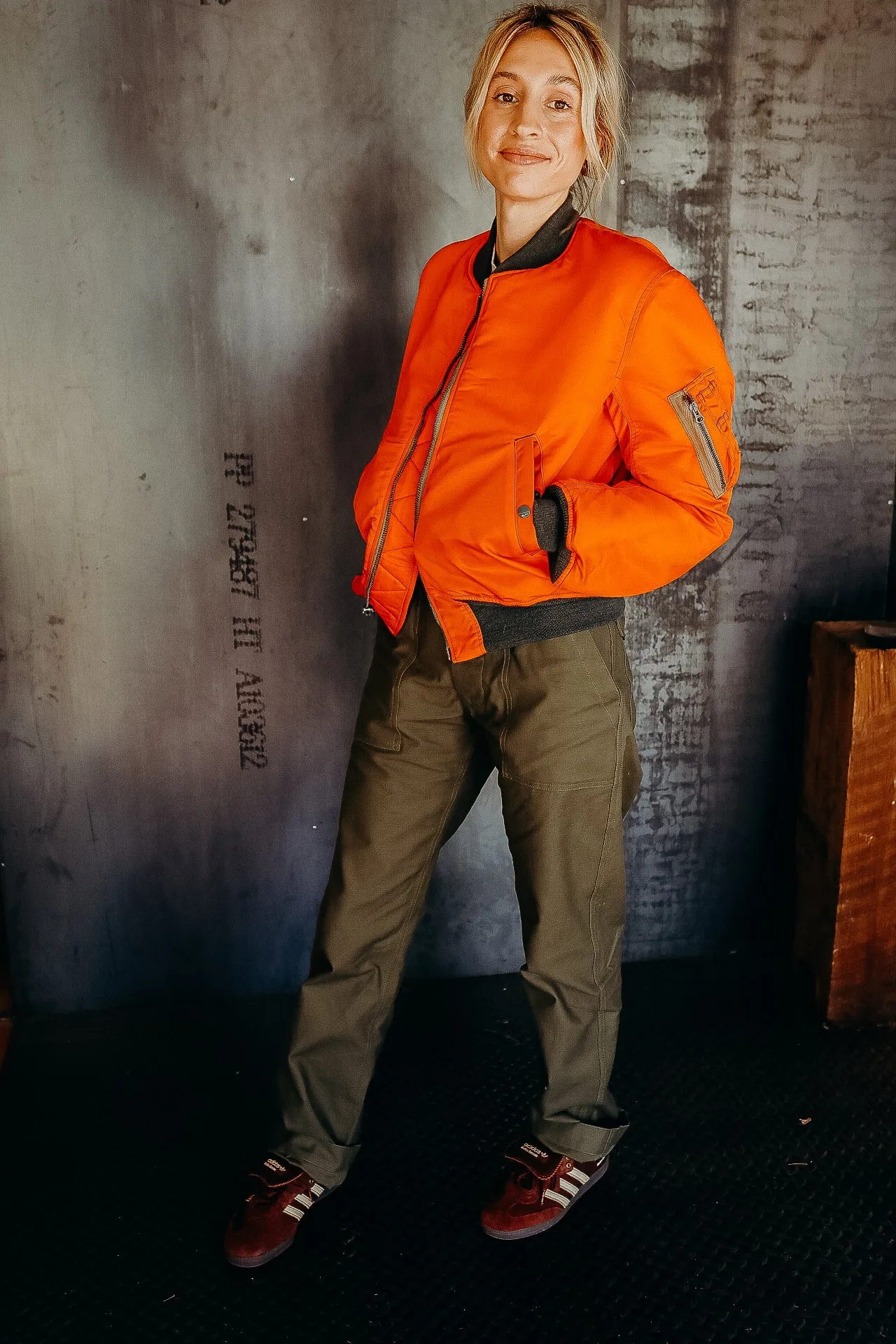 MECHANIC UTILITY TROUSERS - OG-107 COTTON SATEEN