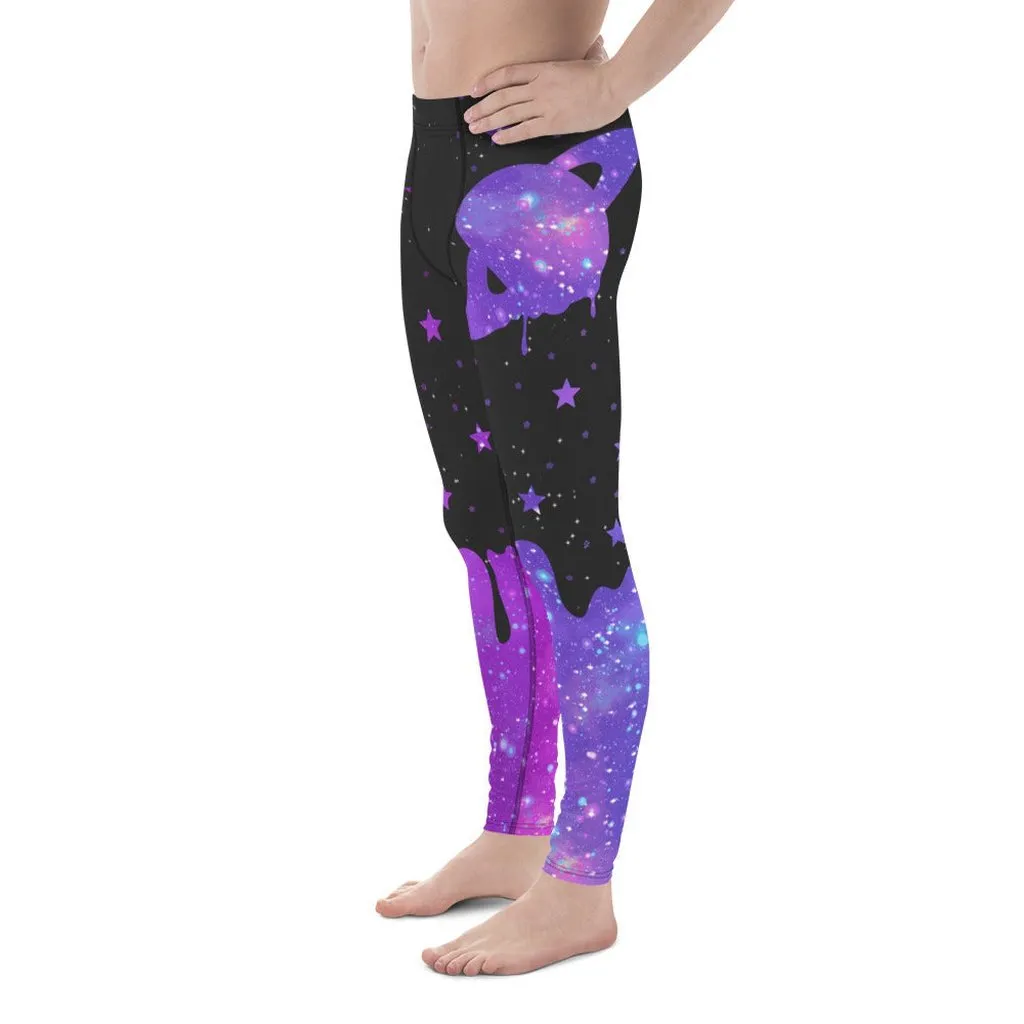 Melting Galaxy Men's Leggings