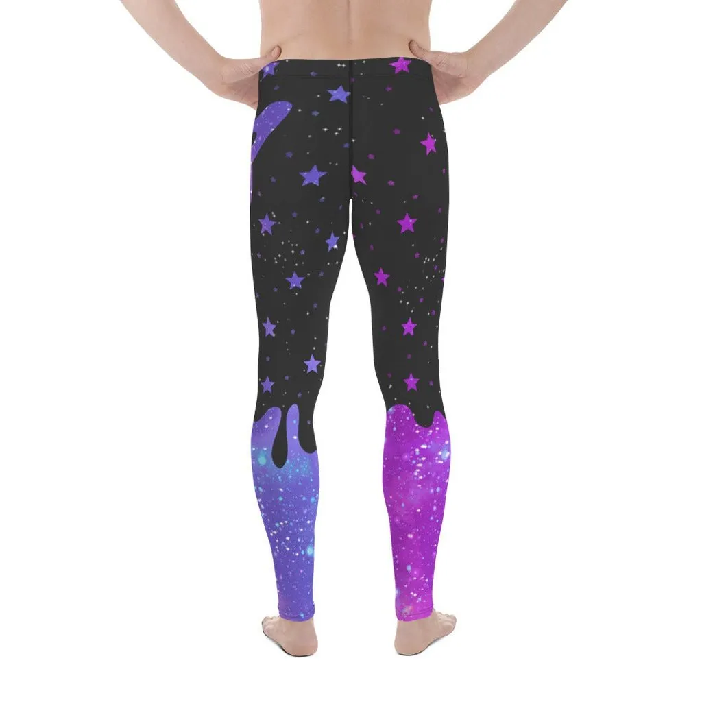 Melting Galaxy Men's Leggings