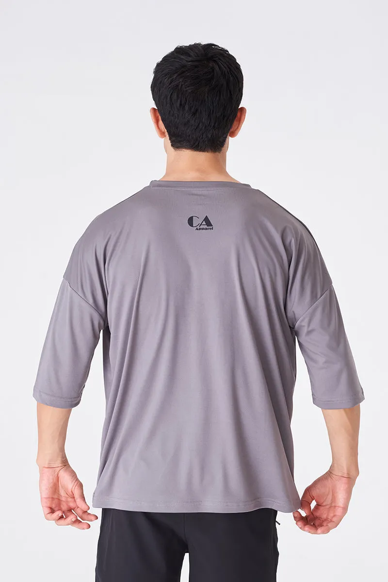 Men's Loose-Fit Gym T-Shirt for Maximum Comfort