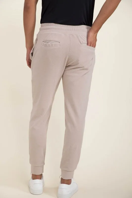 Men's Micro-Ribbed Joggers
