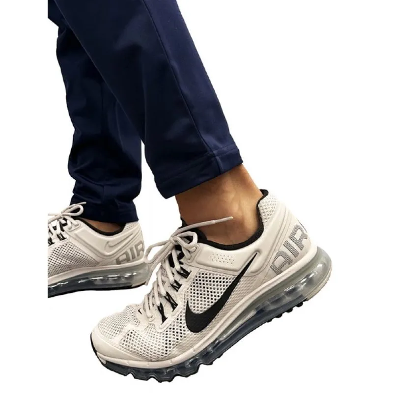 Navy Blue Puma Men's Sweatpants with Elastic Waist and Drawstring