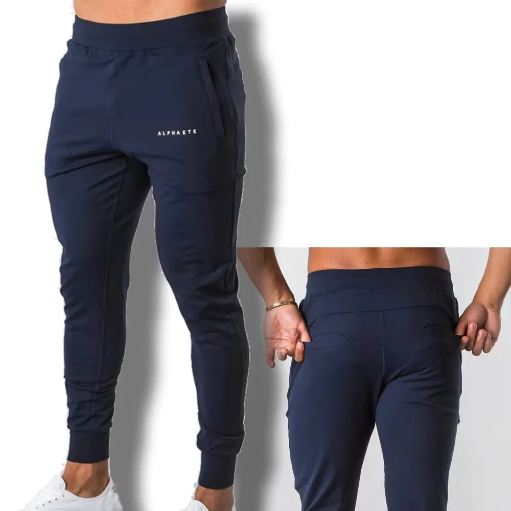 New Arrival Men Fitness Running Training Sports Cotton Trousers Men'S Breathable Slim Casual  Wear