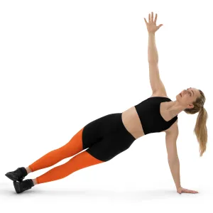 Orange Sports Leggings (Glamourange Women Sports Leggings With Design Colour)