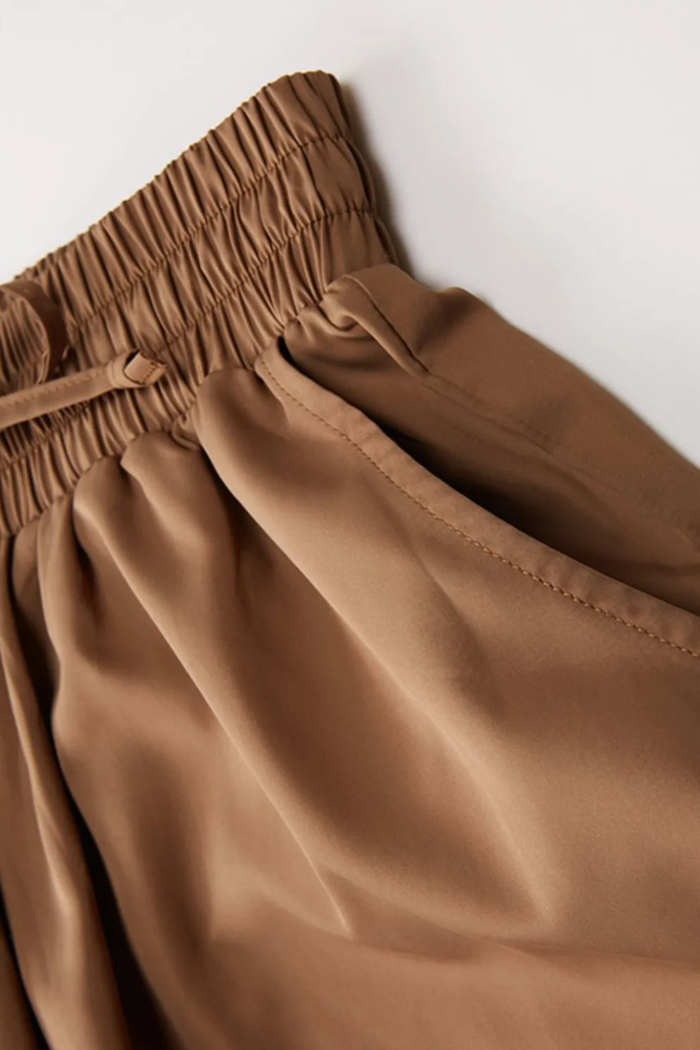 Oversized Drawstring Wide Leg Sweatpants