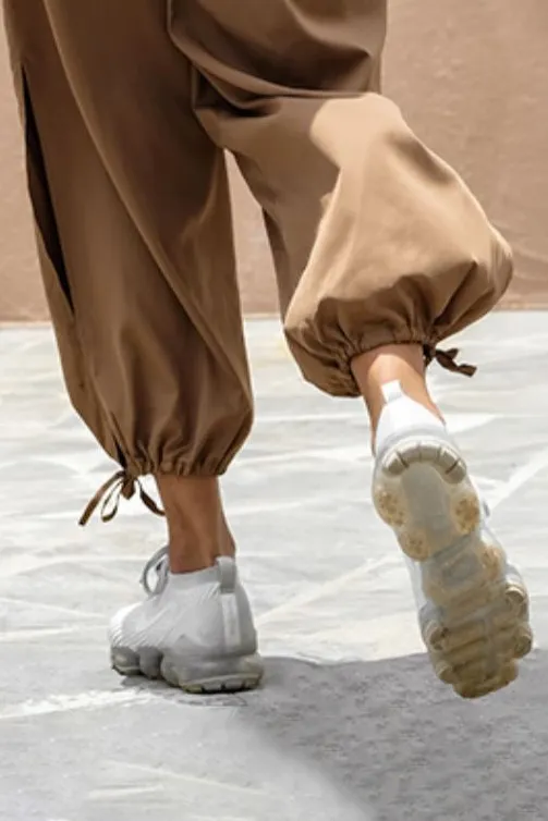 Oversized Drawstring Wide Leg Sweatpants