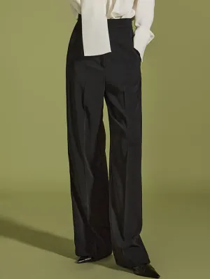 P3311 Pintuck Wide Slacks