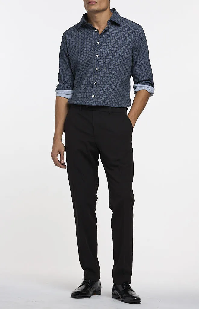 Paisley & Gray Downing Pants Modern Fit Soft Black Shark