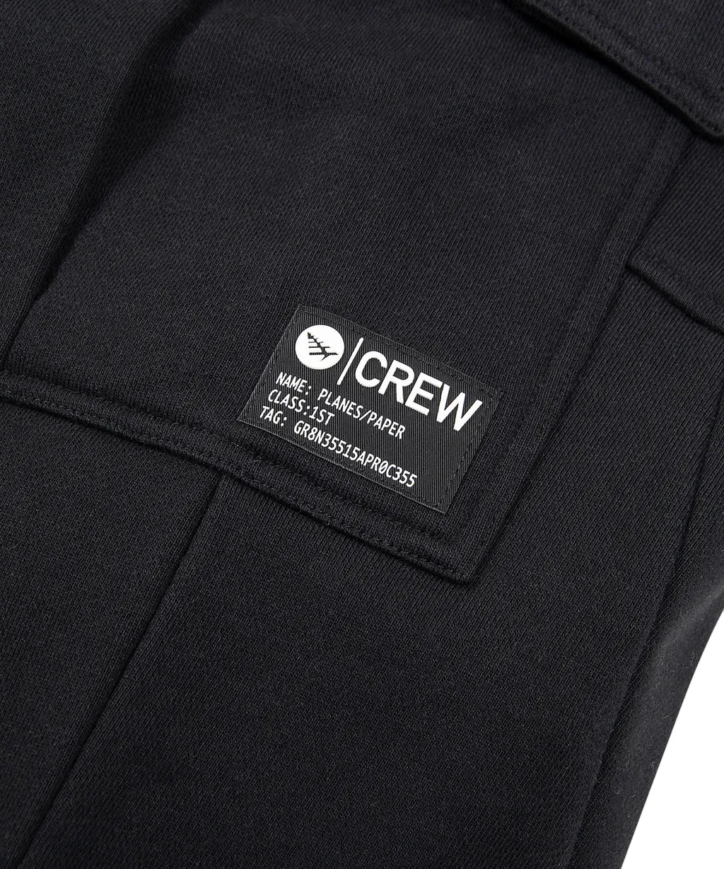 Paper Planes Super Cargo Sweatpants - Black