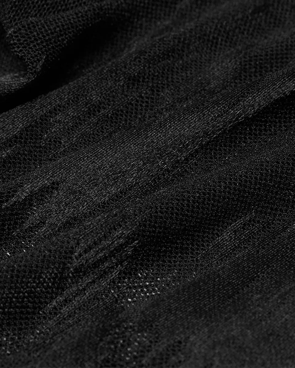 Punk Rave Edge Of Darkness Womens Sheer Mesh Flared Leggings