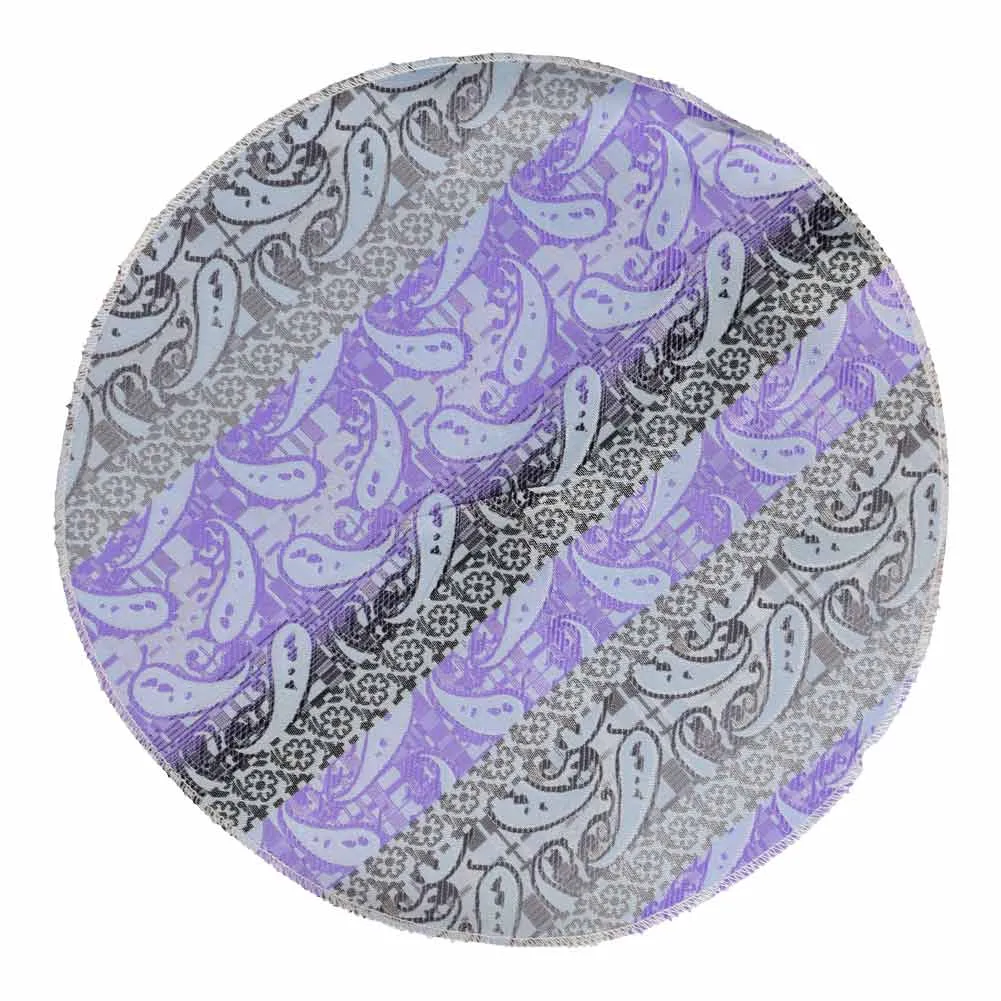 Purple Vernon Paisley Necktie