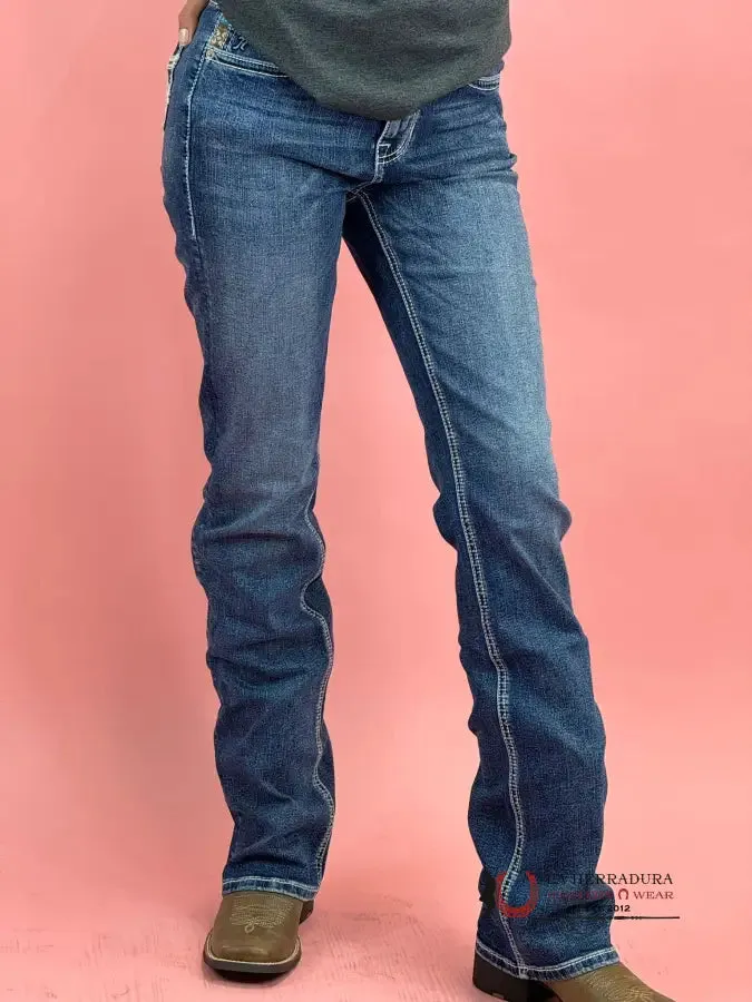 ROCK&ROLL X HOOEY MEDIUM VINTAGE AZTEC DETAIL BOOTCUT