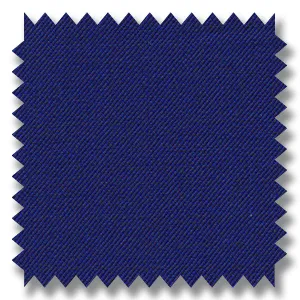 Royal Blue Plain Super 120's Merino Wool