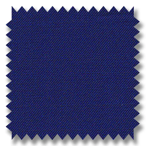 Royal Blue Plain Super 120's Merino Wool