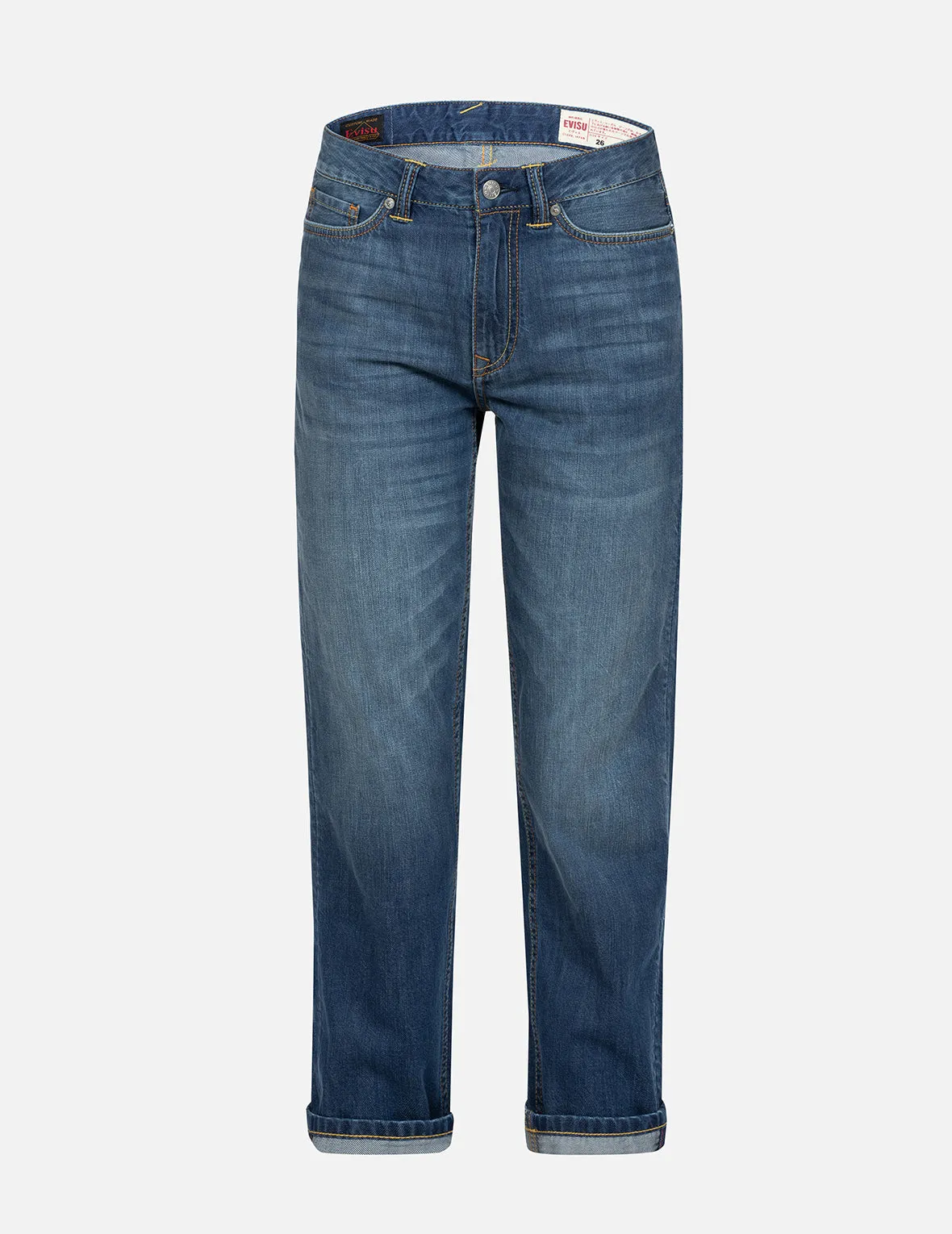 Seagul Embossed Pockets Relax Fit Jeans