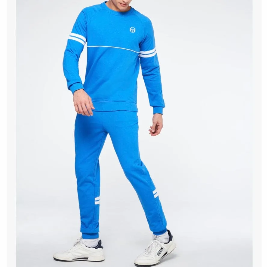 Sergio Tacchini Orion Sweat Set (Palace Blue/White)