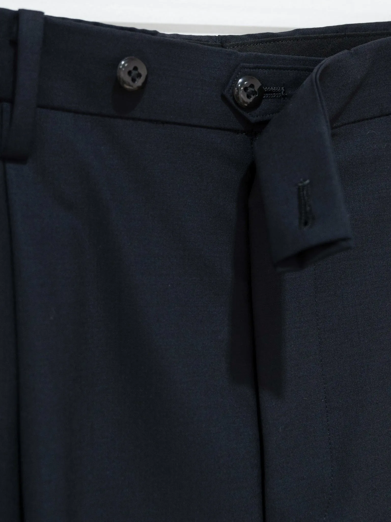Shoecut Slacks - Navy