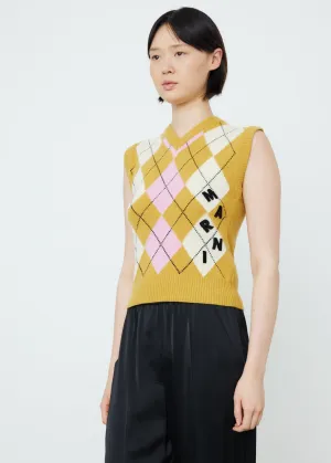 Sleeveless V Neck Sweater