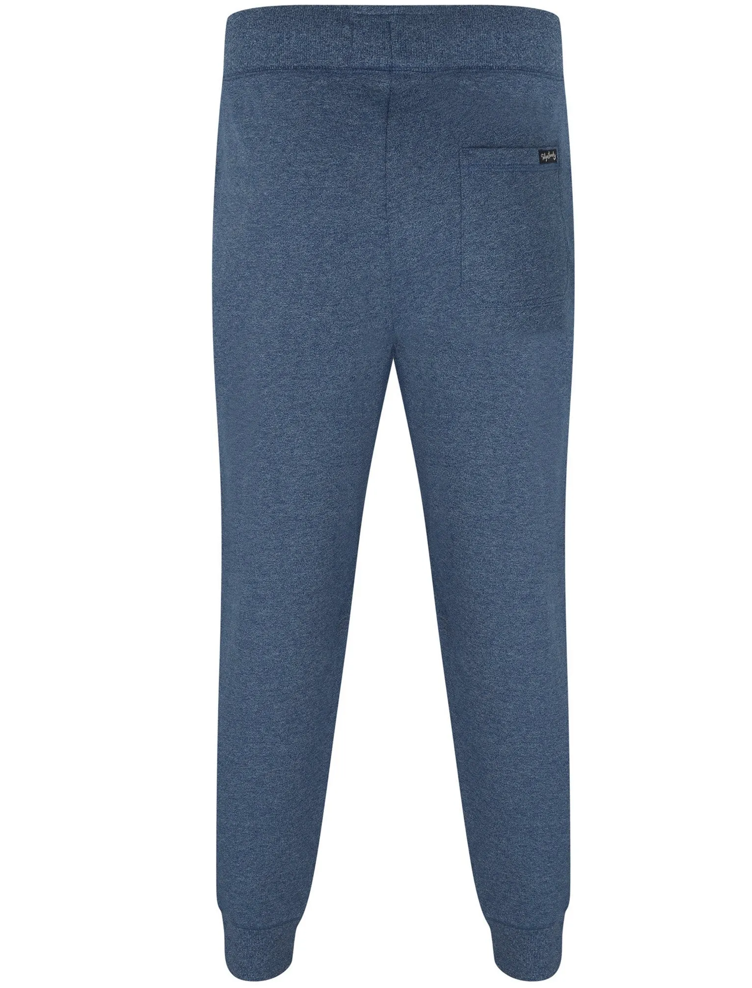 Southwood Brush Back Fleece Cuffed Joggers In Ocean - Tokyo Laundry