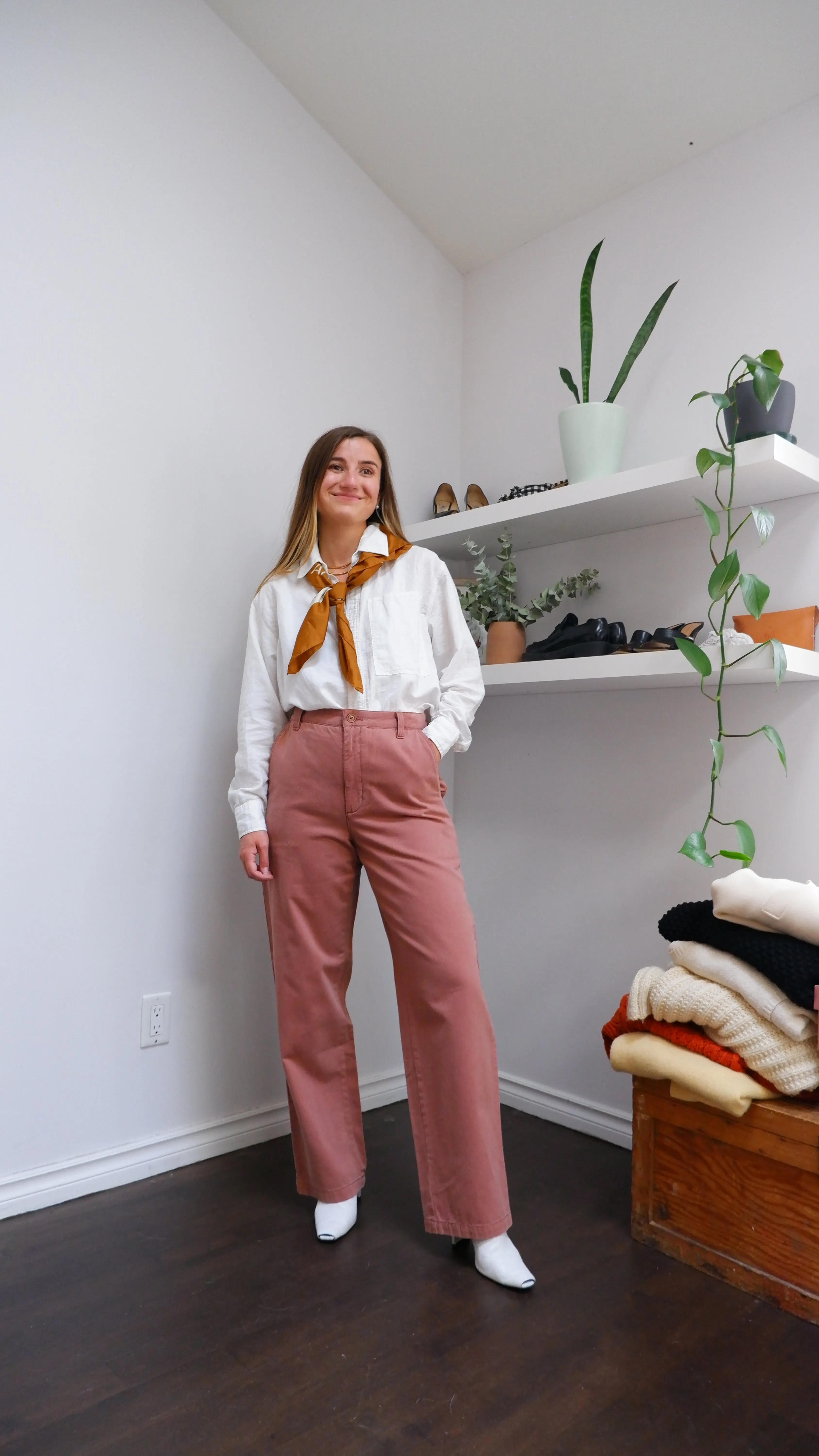 Sunday Best Dusty Rose Jaden Pant - 6/8