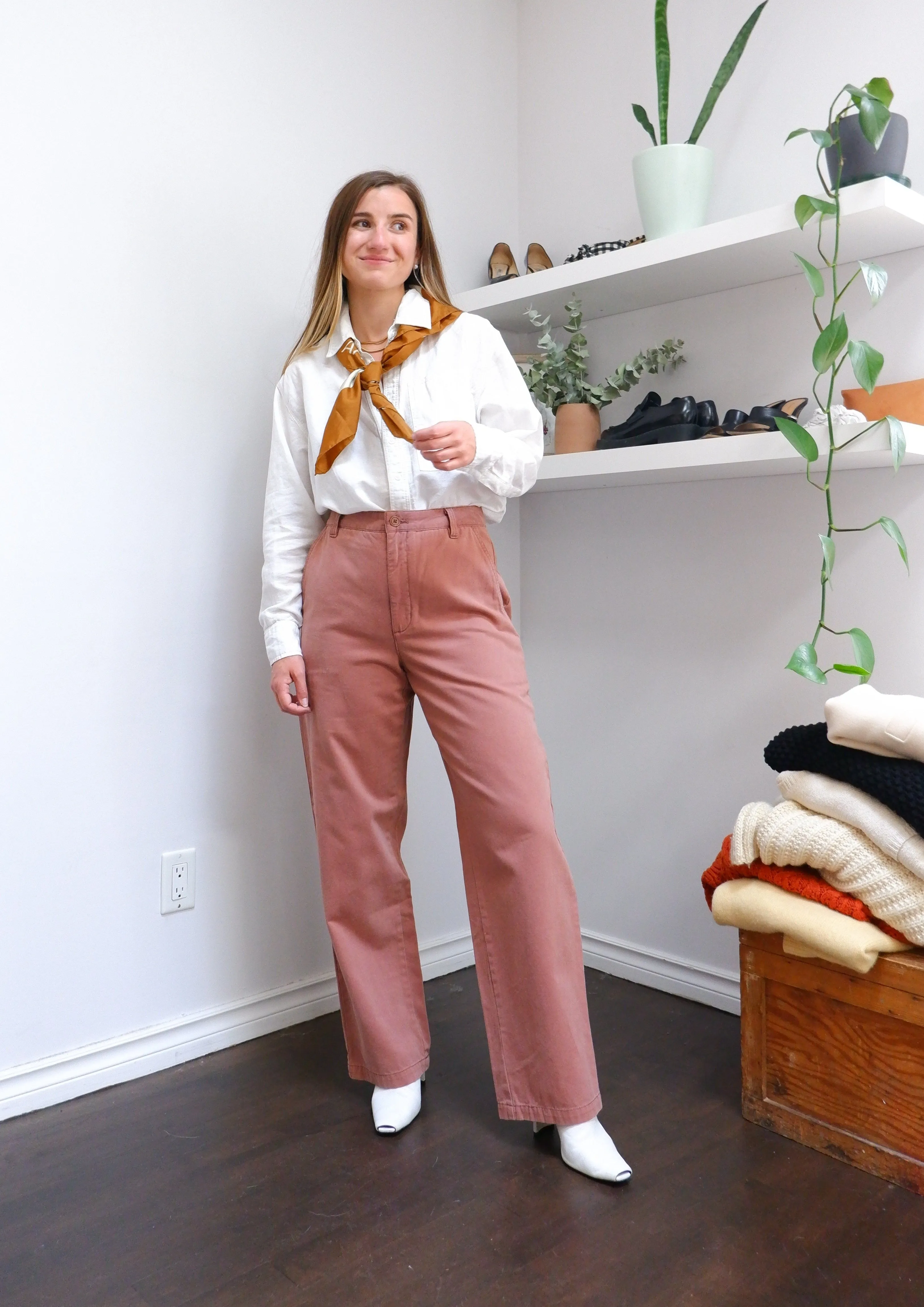 Sunday Best Dusty Rose Jaden Pant - 6/8