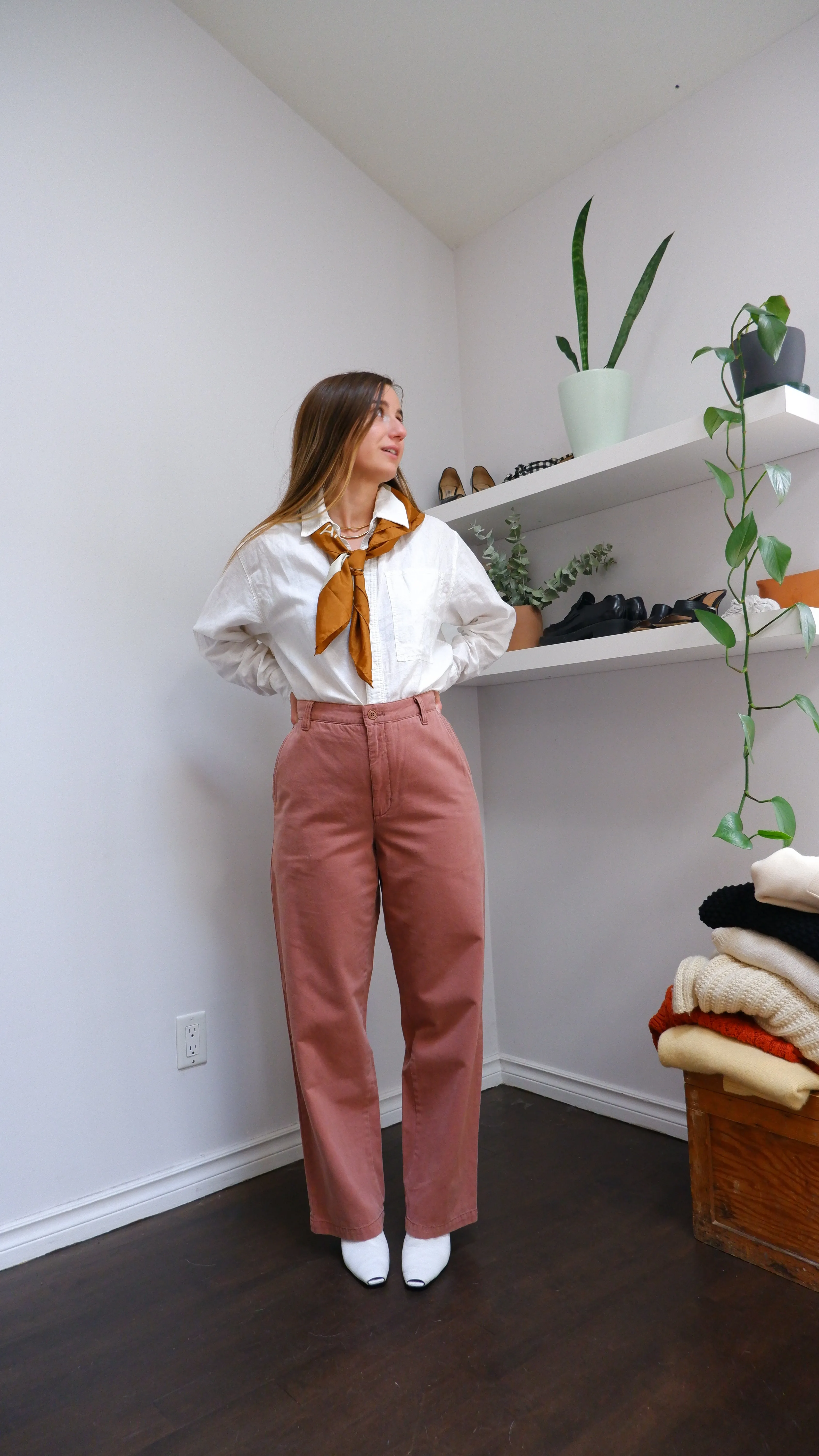 Sunday Best Dusty Rose Jaden Pant - 6/8