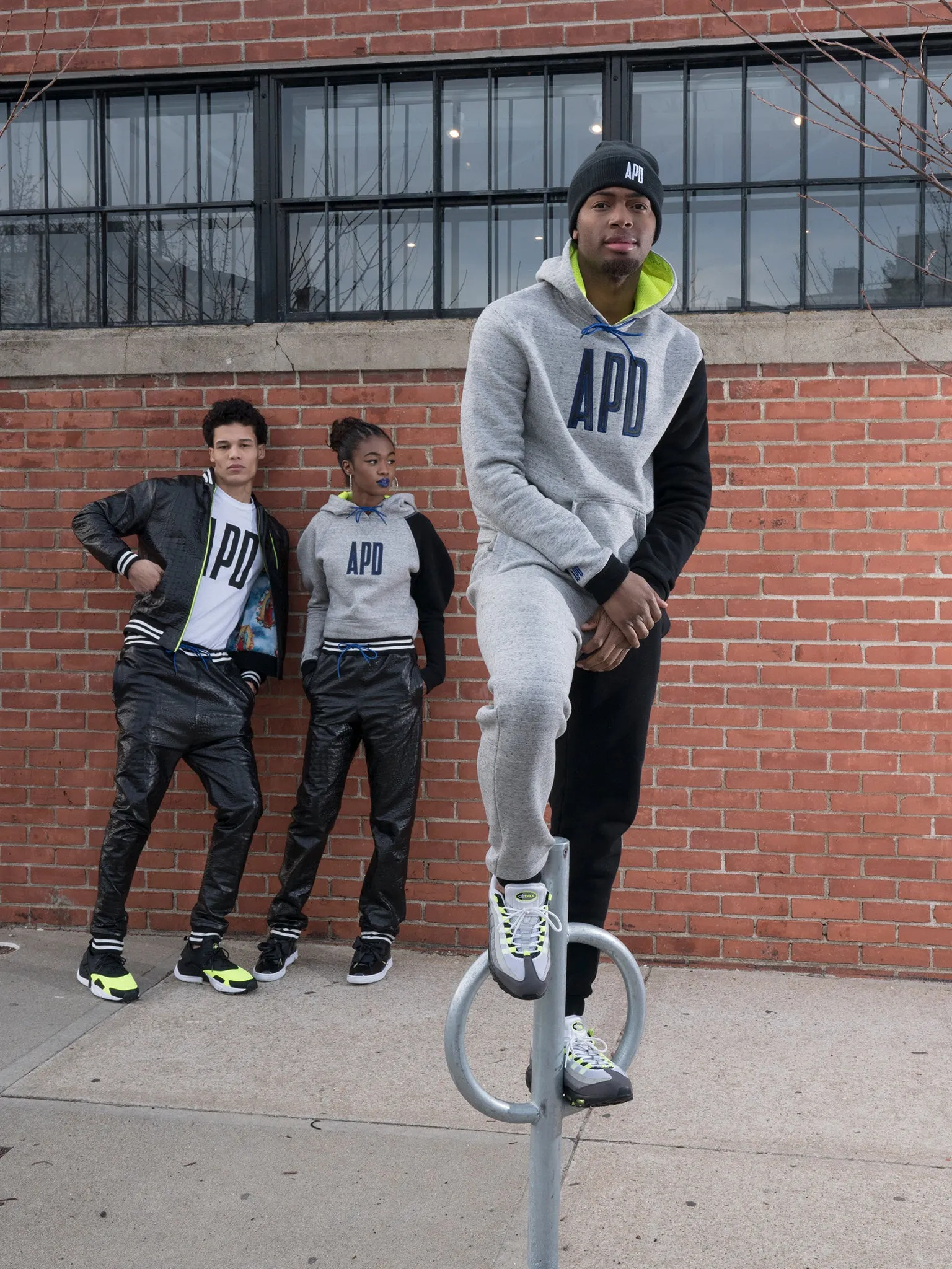Sweatpants, Two-Tone