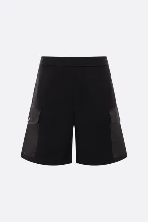 Technical Cargo Cotton Shorts