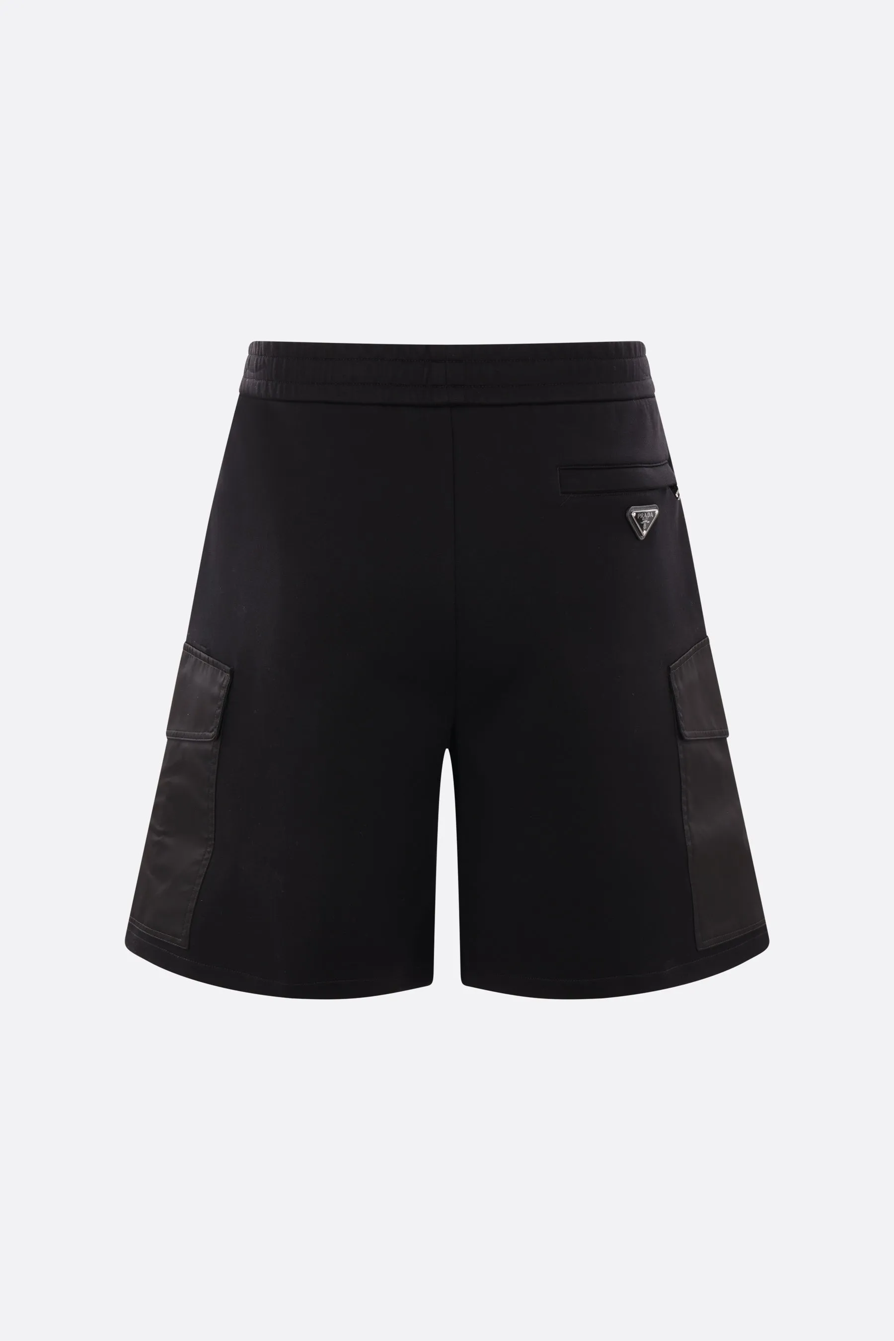 Technical Cargo Cotton Shorts