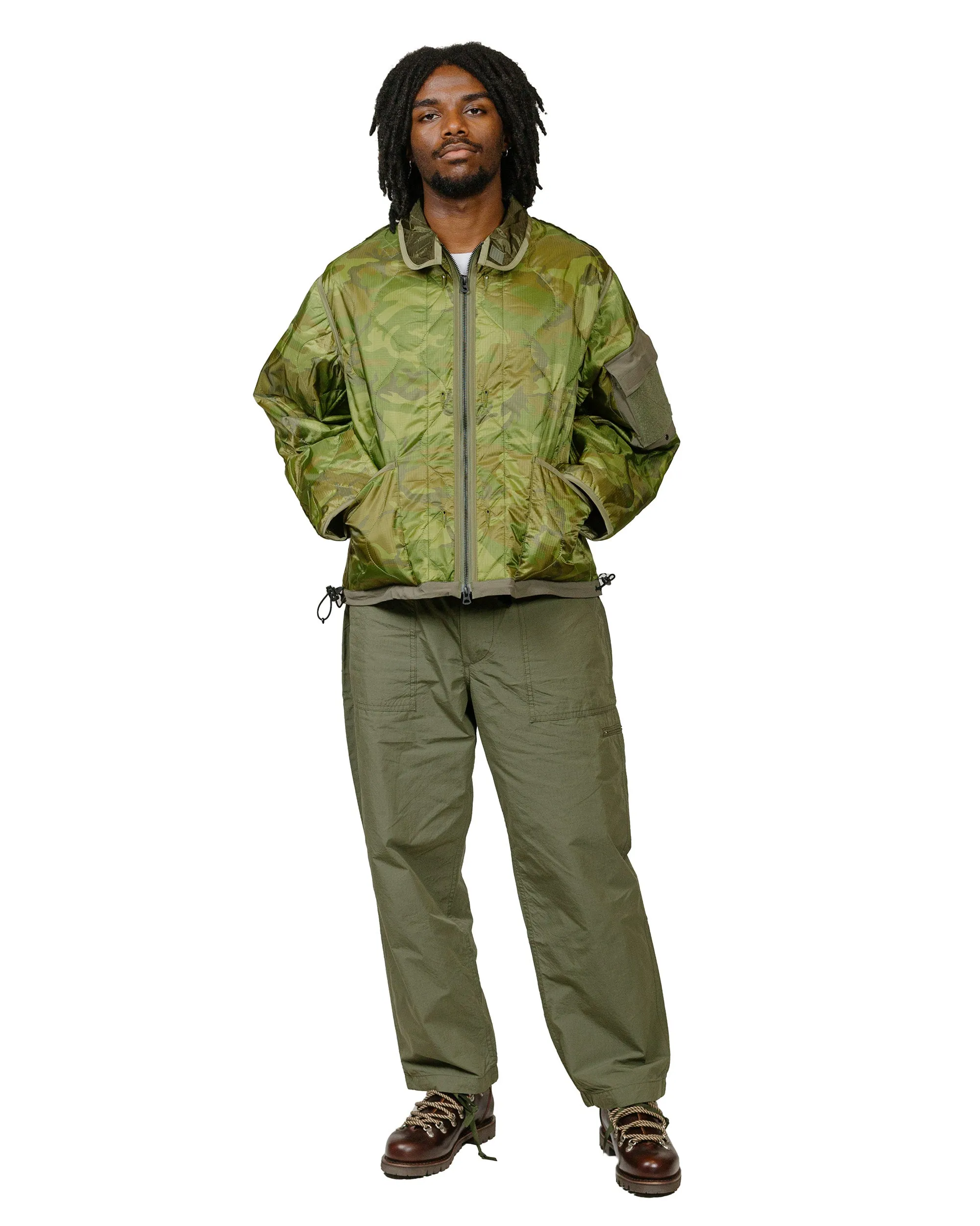 The Corona Utility FP001E Fatigue Slacks 'Utility Easy Slacks' Cordura Ripstop Leaf Green