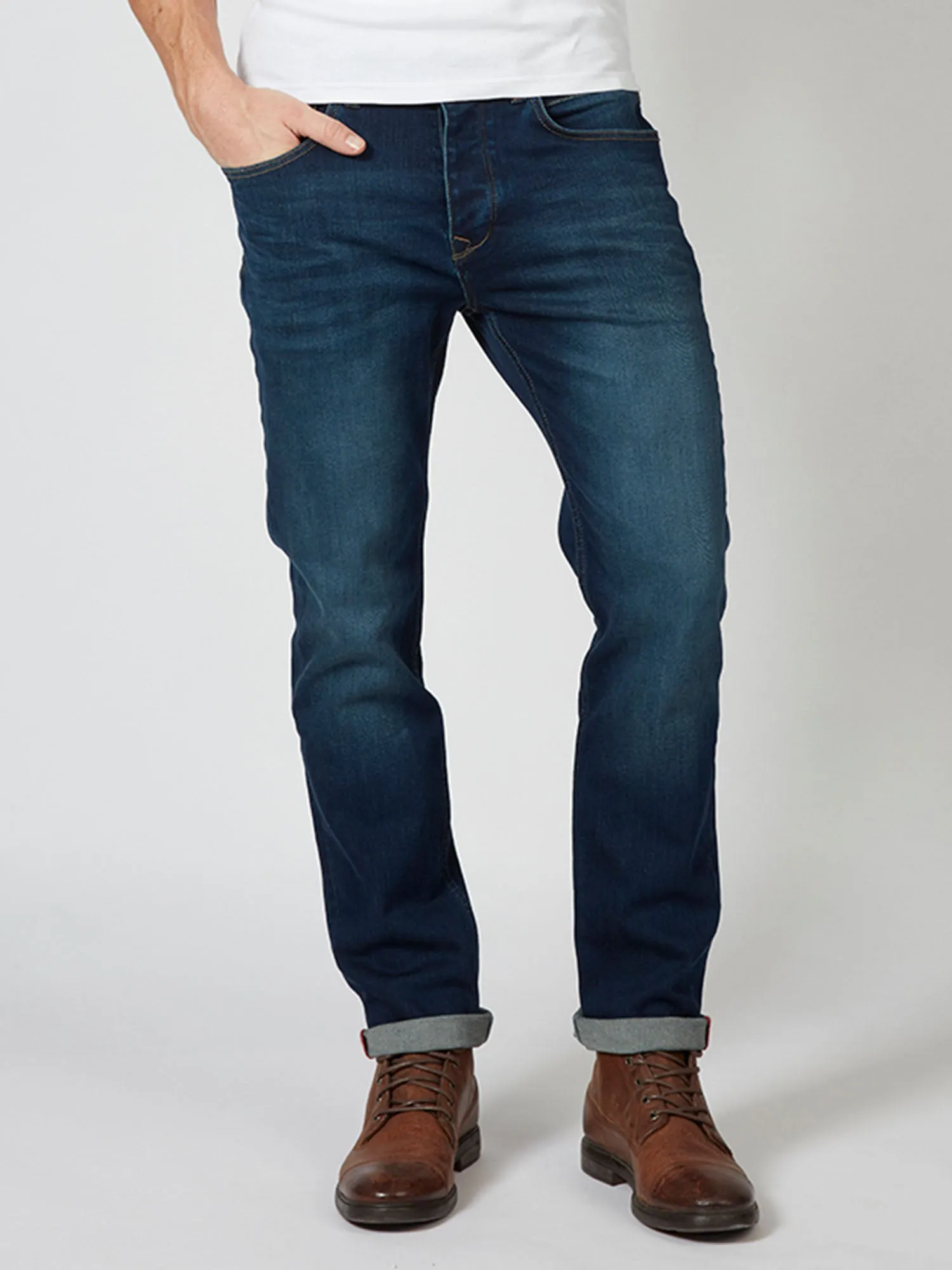 Thruxton Tapered Fit Jeans