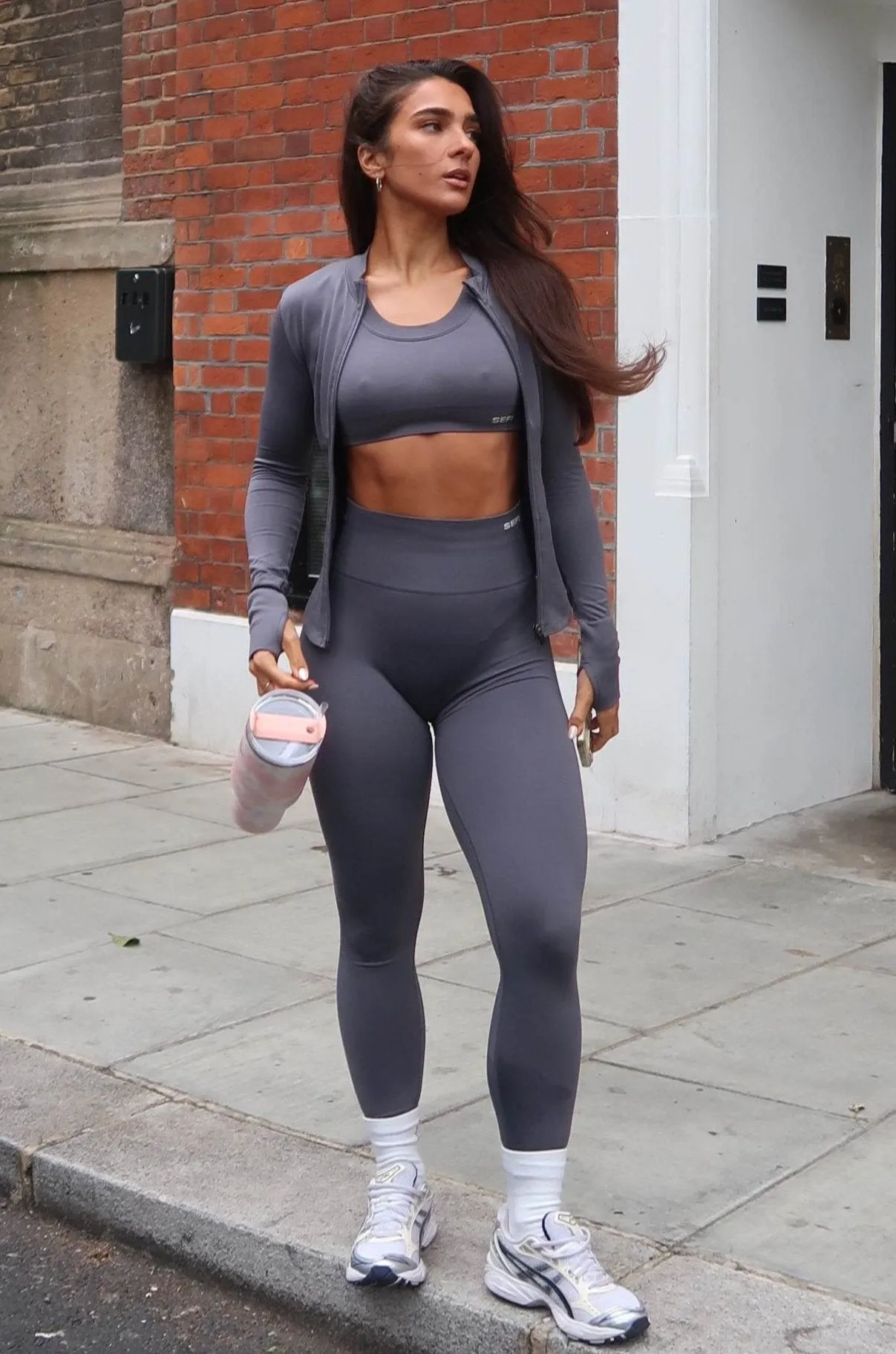 Timeless Leggings Full length - Charcoal