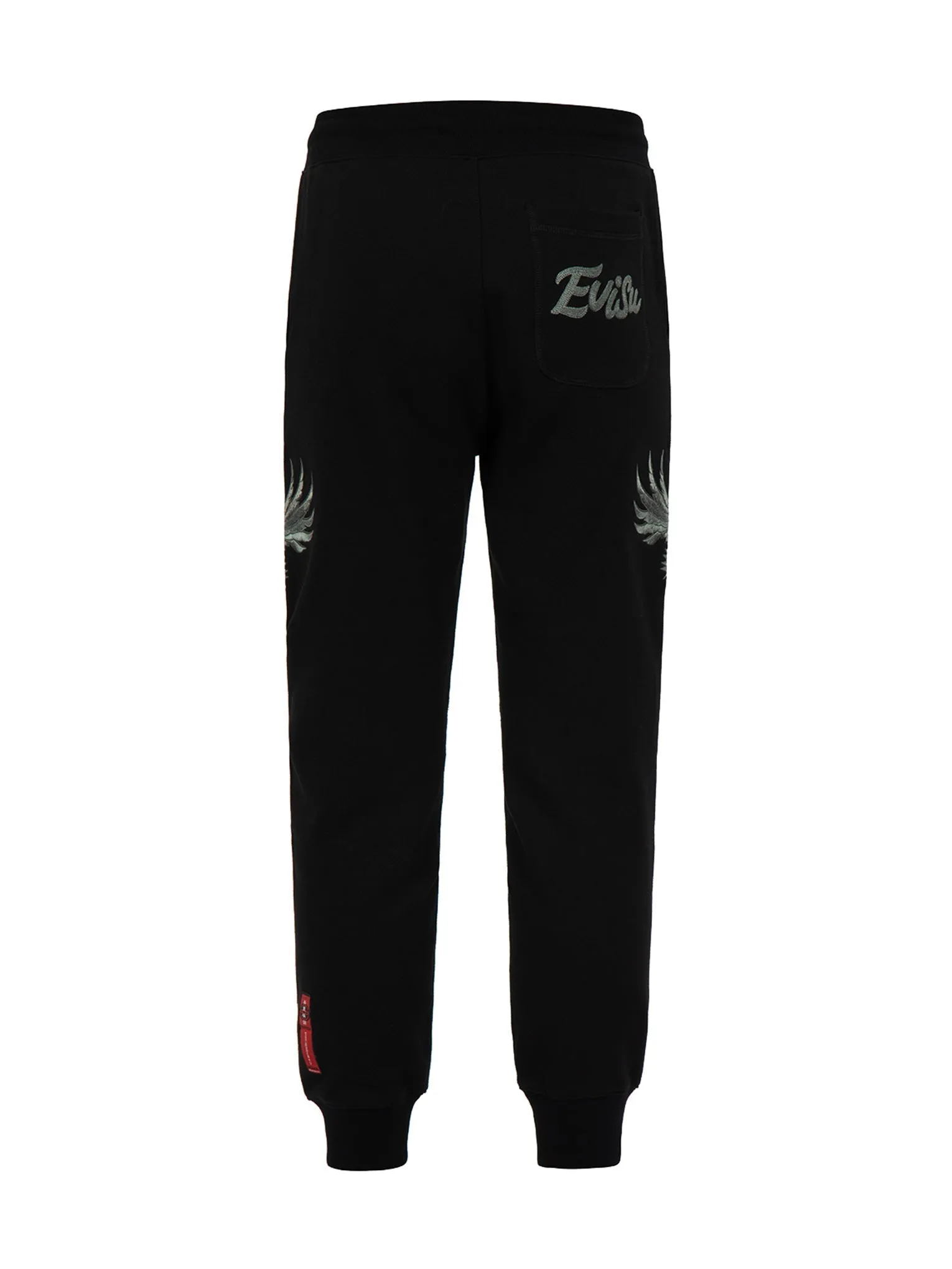 Tone-on-tone Eagle Embroidery Sweatpants