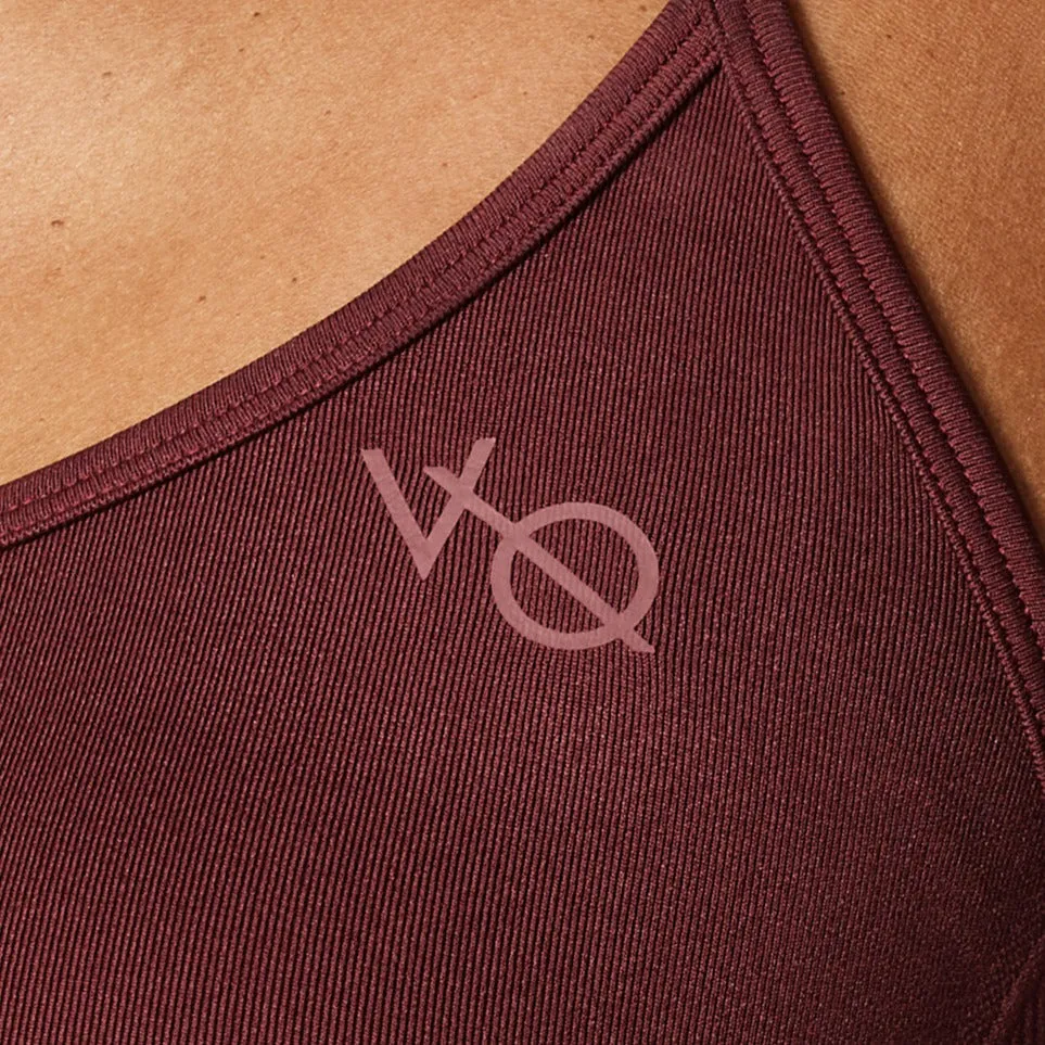 Vanquish Elevate Seamless Burgundy Multiway Low Support Bra