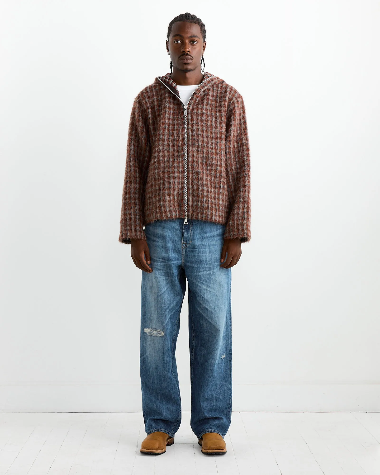 Vast Cut Jean in Vintage Rubber Repair