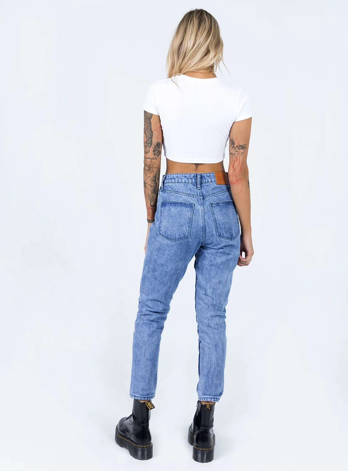Vernazza Yolk Detail Denim Jeans
