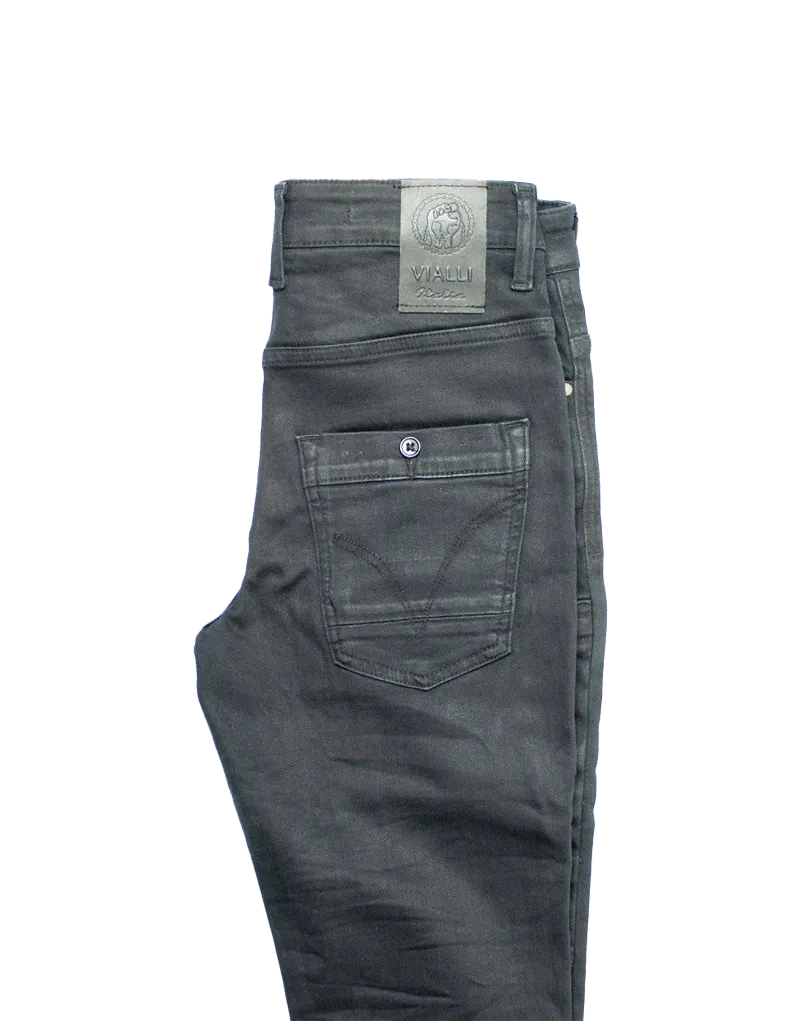 Vialli Placer Strato Slim Fit Navy Jean