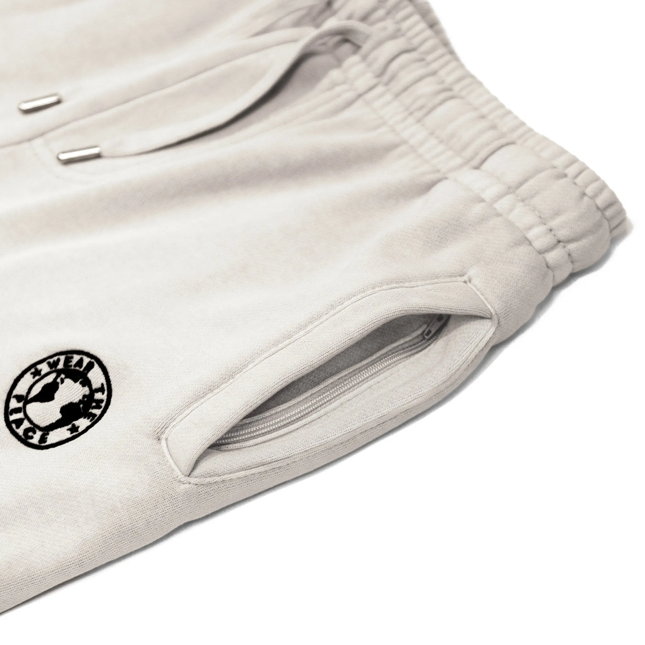 Wear The Peace Off-White Sweatpants