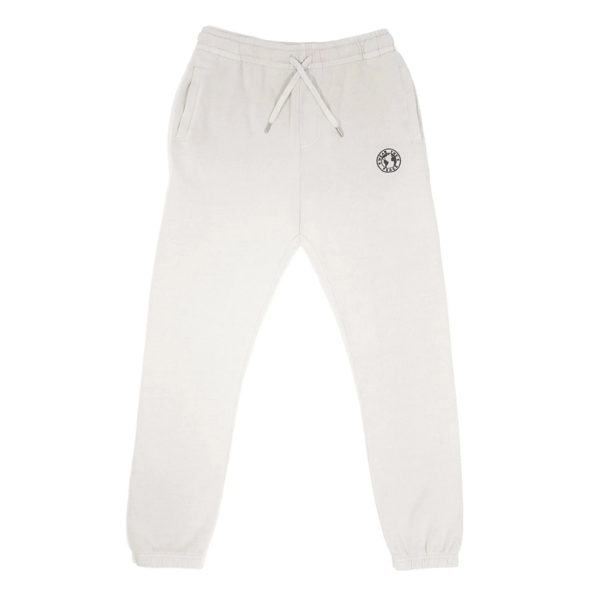 Wear The Peace Off-White Sweatpants