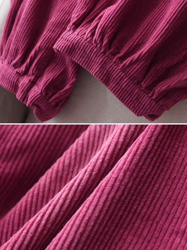 xakxx Loose Elasticity Solid Color Casual Flared Pants Bottoms