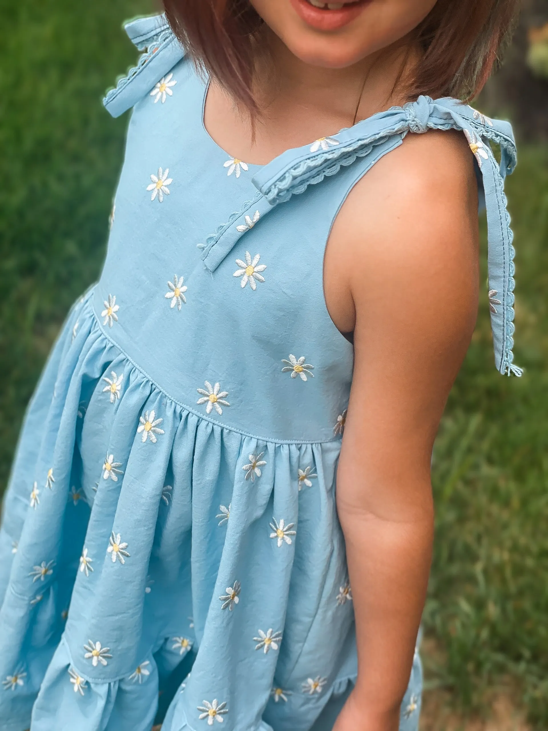 Youth Azalea Romper and Dress Digital Sewing Pattern Sizes 12/18m - 16Y