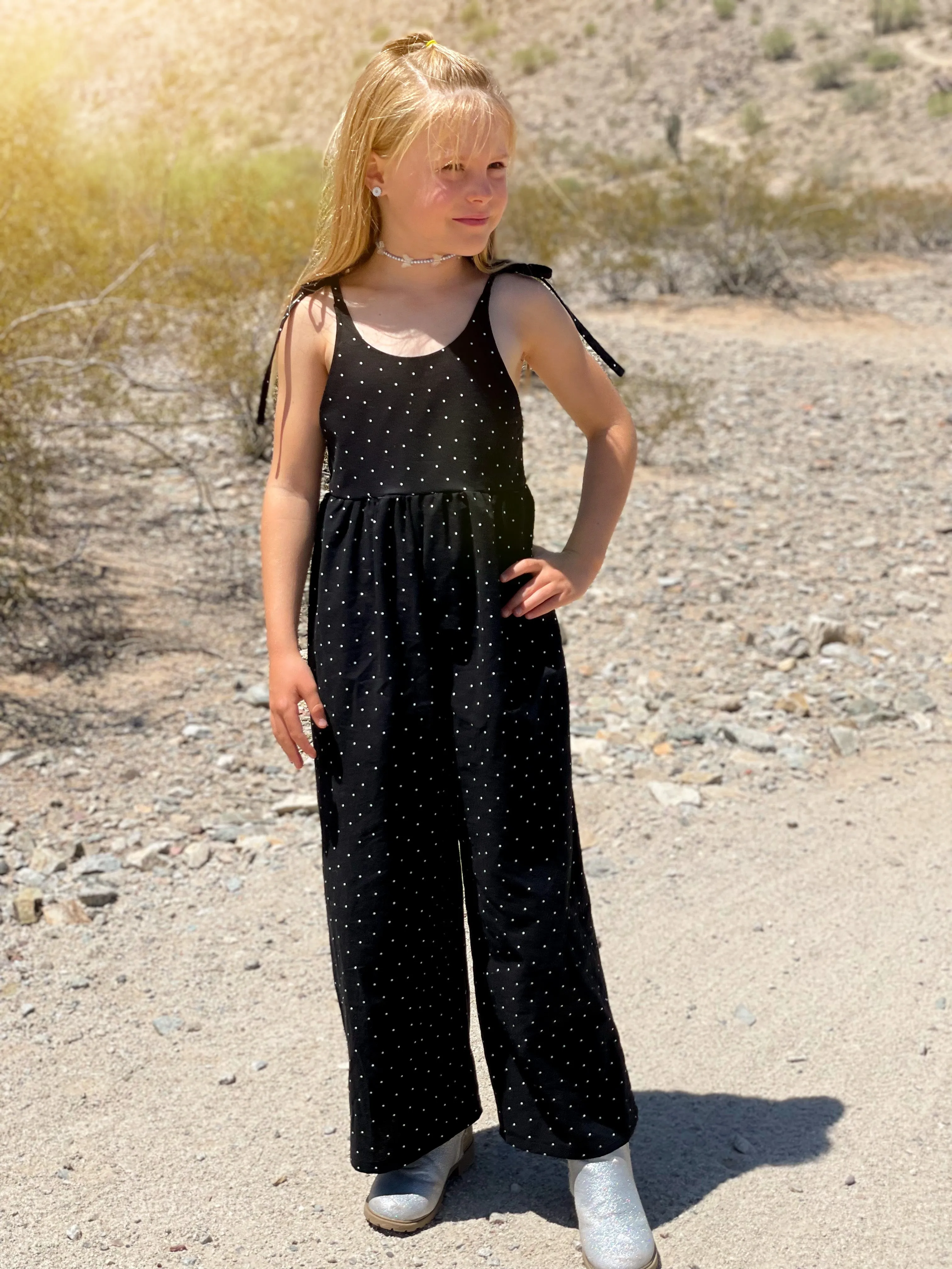 Youth Azalea Romper and Dress Digital Sewing Pattern Sizes 12/18m - 16Y