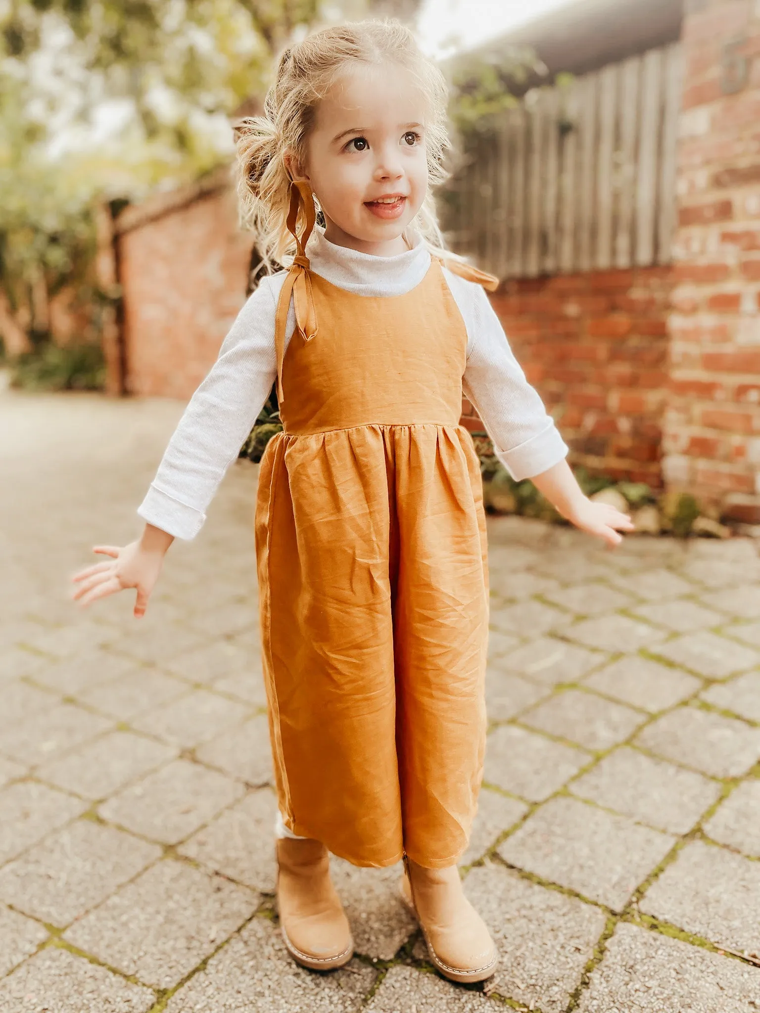 Youth Azalea Romper and Dress Digital Sewing Pattern Sizes 12/18m - 16Y