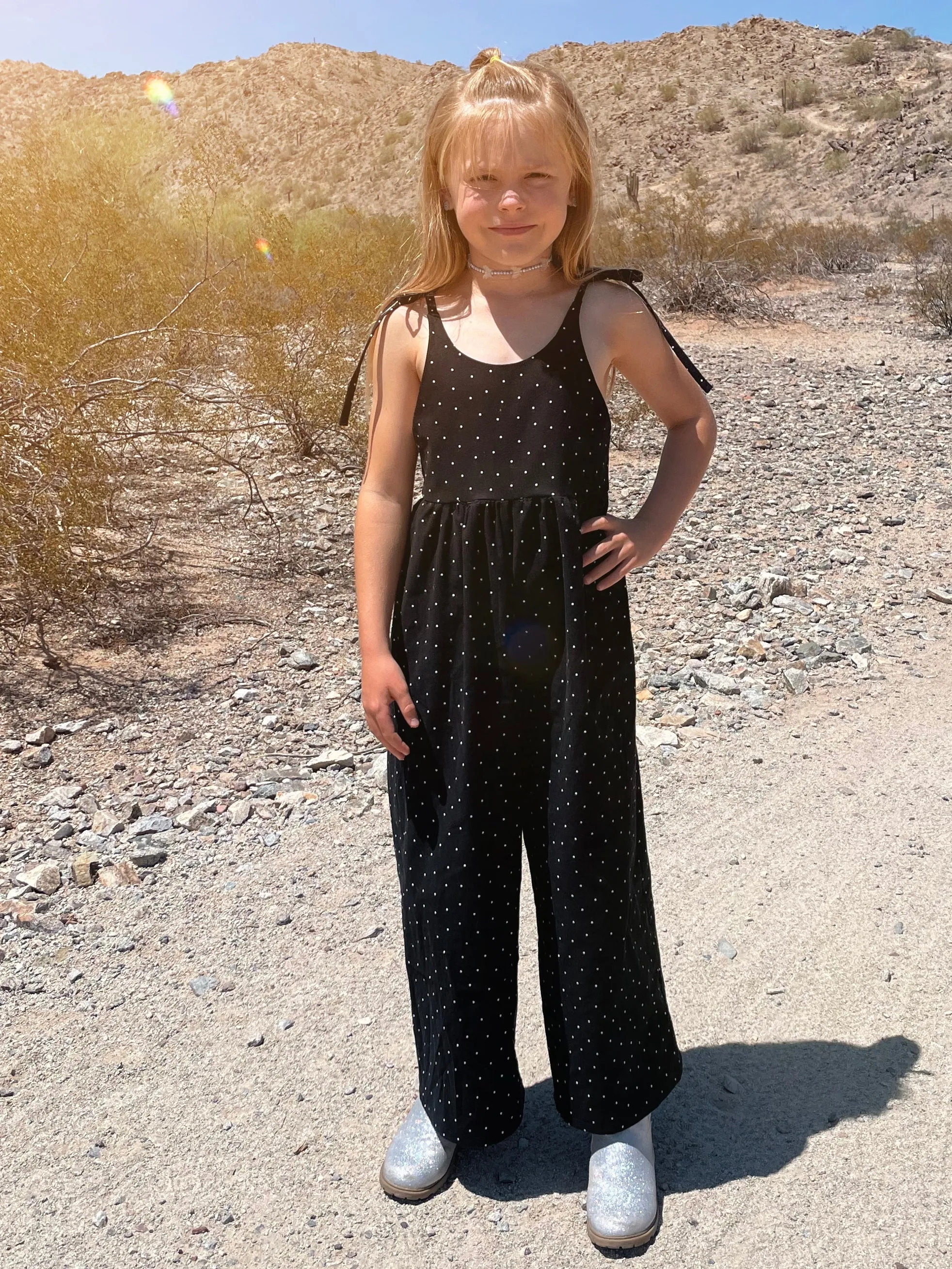 Youth Azalea Romper and Dress Digital Sewing Pattern Sizes 12/18m - 16Y