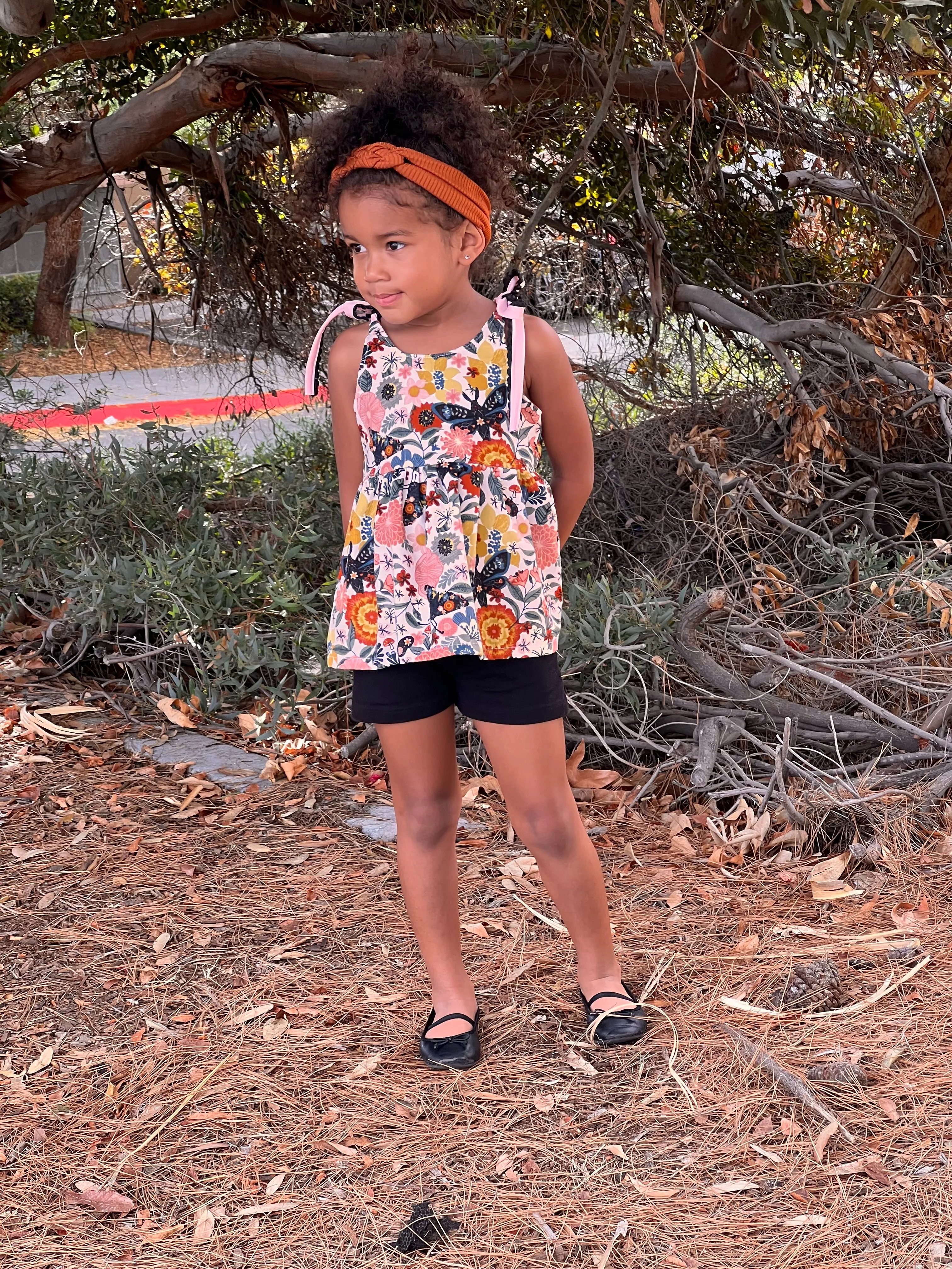 Youth Azalea Romper and Dress Digital Sewing Pattern Sizes 12/18m - 16Y
