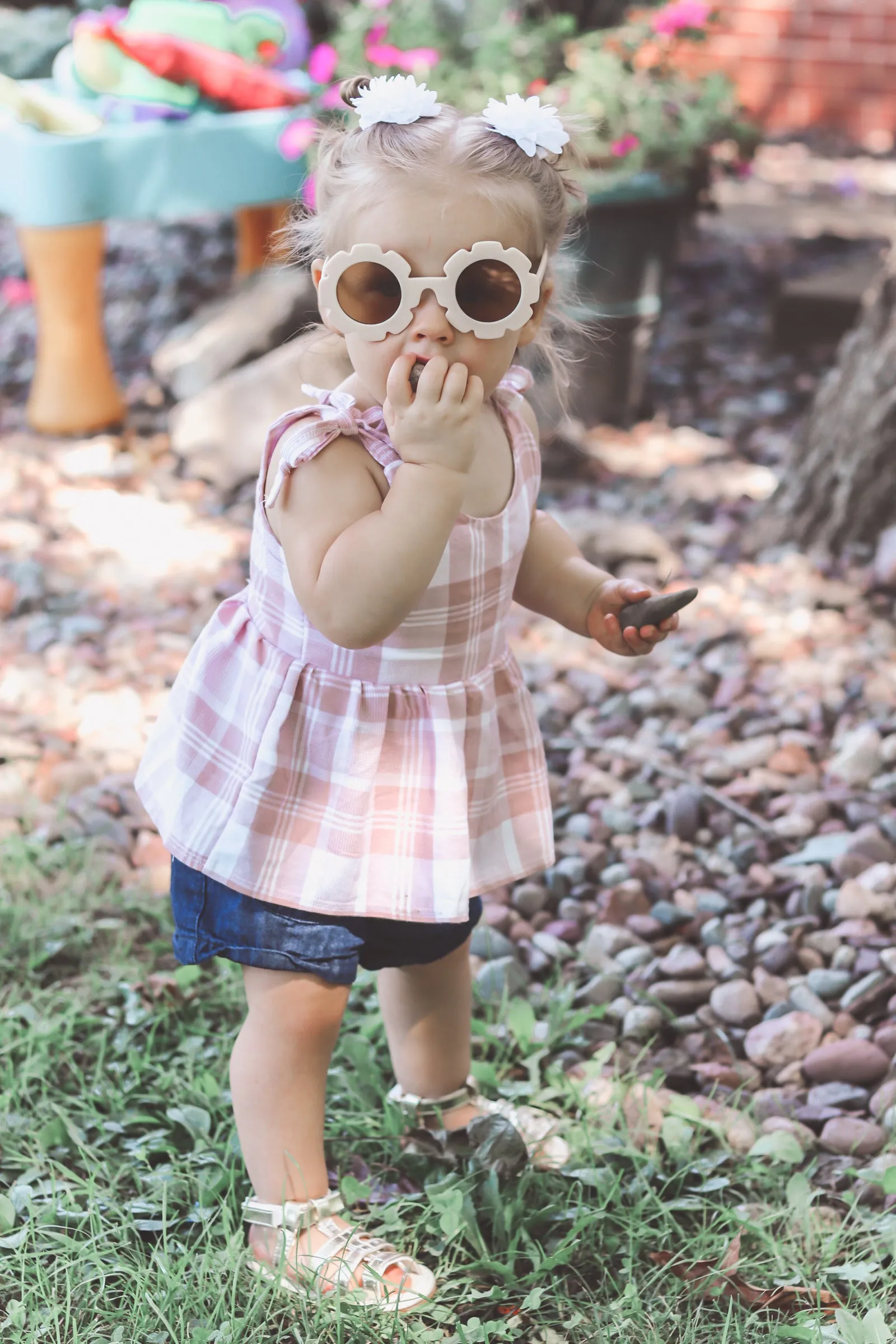 Youth Azalea Romper and Dress Digital Sewing Pattern Sizes 12/18m - 16Y